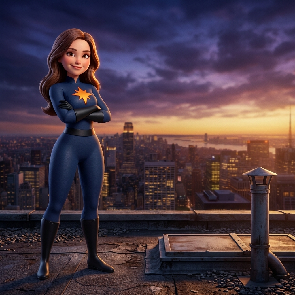 Super Hero Figure - Female