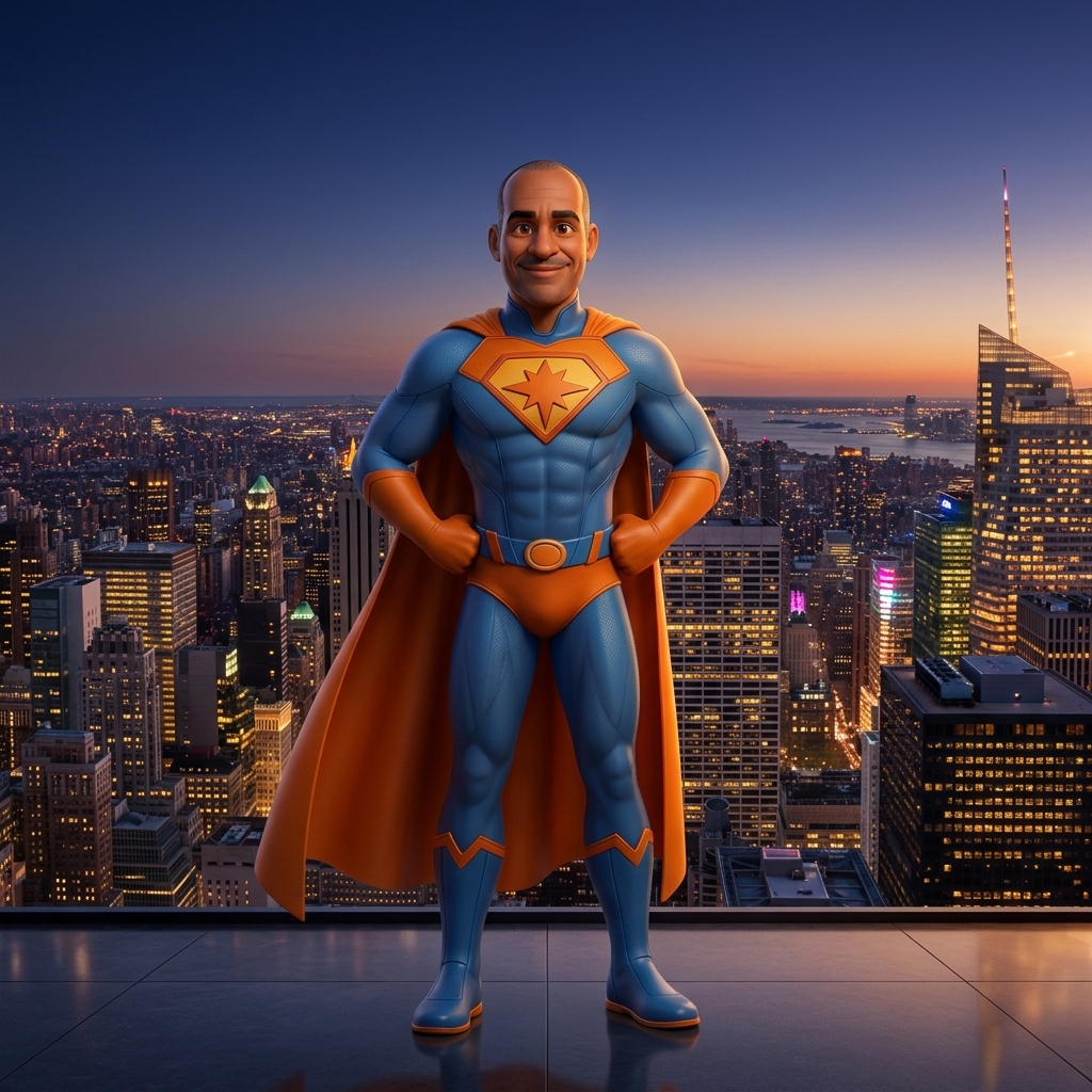 Super Hero Figure - Male
